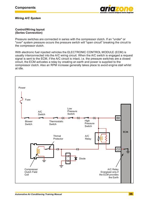 wiring diagram ac compressor wiring diagram  schematics