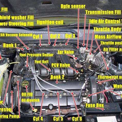 replace ford taurus spark plugs  wires  ohv vulcan wiring  printable