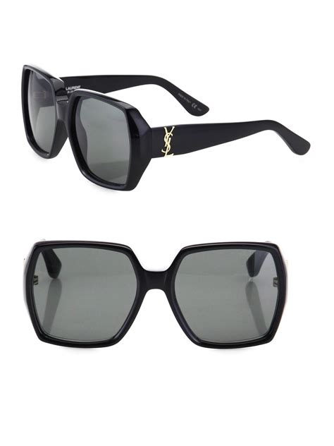 Saint Laurent Women S 58mm Oversized Square Sunglasses