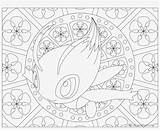 Mandala Pokemon Coloring Mew Celebi Pages Pngkey sketch template