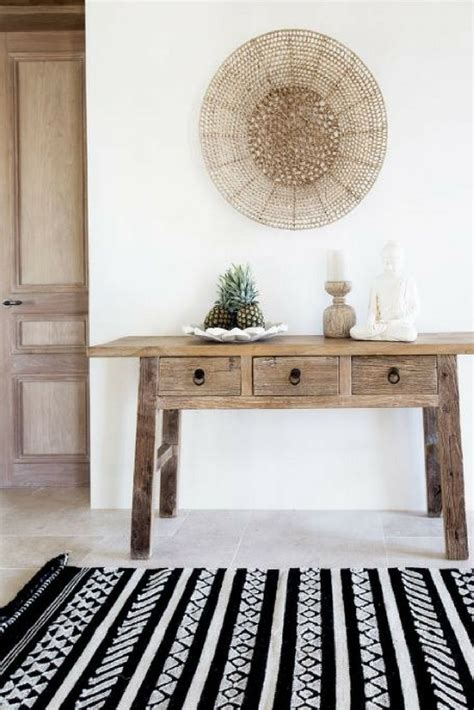 entrance hall inspiration indonesian styling console table ideas