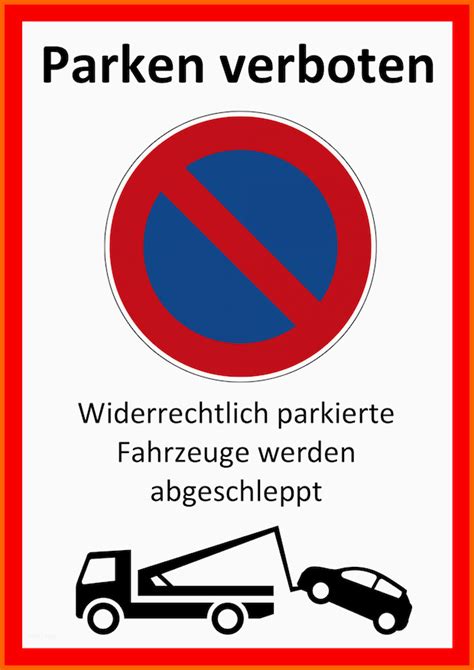 exklusiv parken verboten schild zum ausdrucken word kostenlos vorlagen