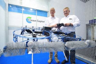 helicopter   cleancopter cleaning drone  cleanzine