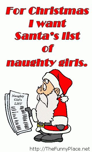Naughty Santa Christmas Quote Thefunnyplace