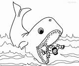 Jonah Whale Coloring Pages Printable Kids sketch template