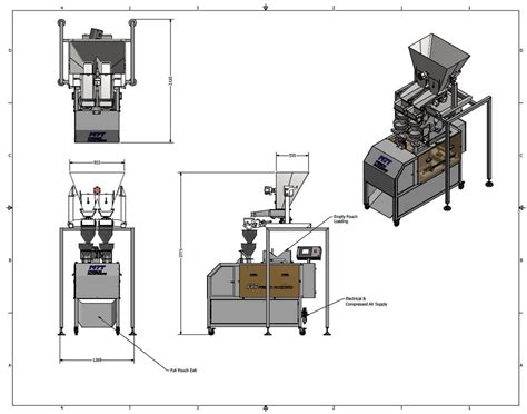 pouch filling  machines auto fill