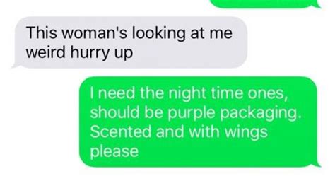 pics dad buys sanitary towels for daughter and the text conversation is comedy gold joe is