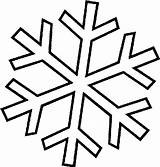 Snowflake Pinclipart sketch template