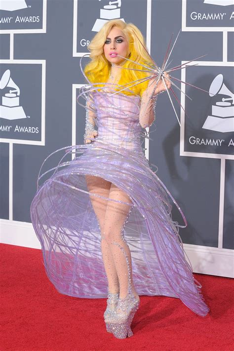 lady gaga  birthday pictures    craziest outfits meat