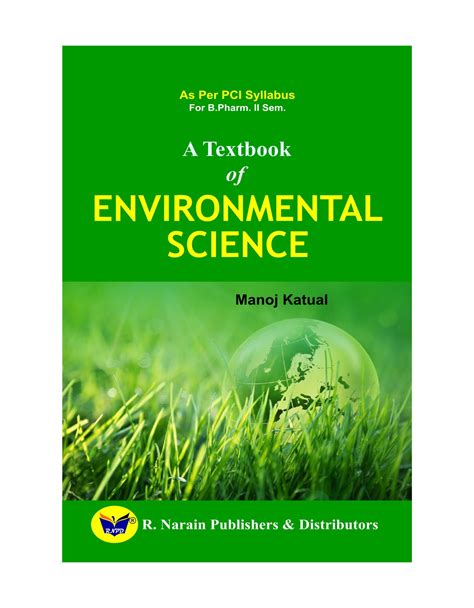 environmental science text books rnarain publishers distributors