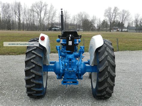 ford  diesel tractor specs