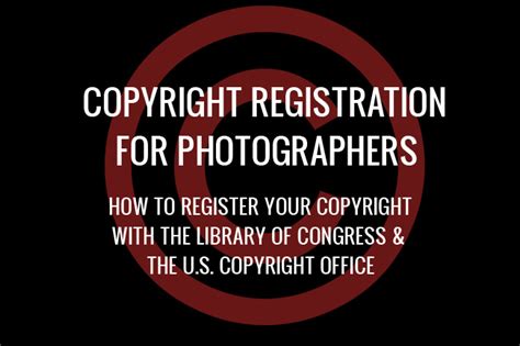 copyright registration   copyright  photographs