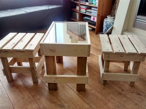 wooden pallet stool plans pallet wood projects