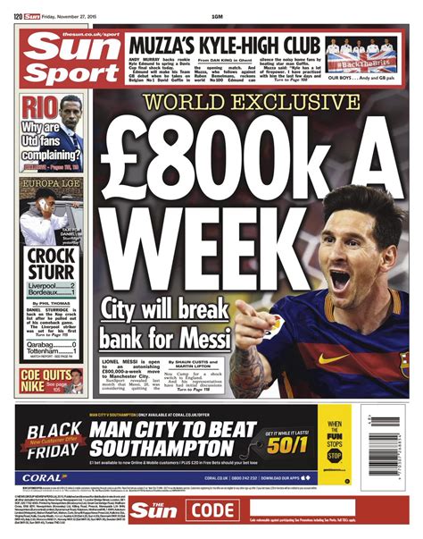 Manchester City Ready To Offer Leo Messi £3 2m Per Month