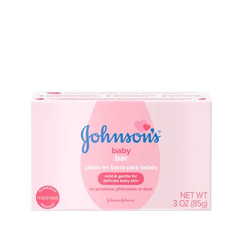 johnsons baby soap bar gentle  baby bath  skin care  oz walmartcom walmartcom