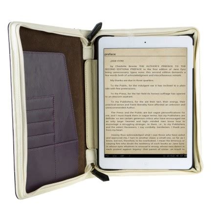 apple ipad  air handmade faux leather classic book series case war  peace