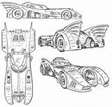 Batmobile Coloring Batman Pages Blueprints Schematics Car Room Rob Bat Mostly Thedorkreview Dark Cars Mobile Game Blue Dc Comic Knight sketch template