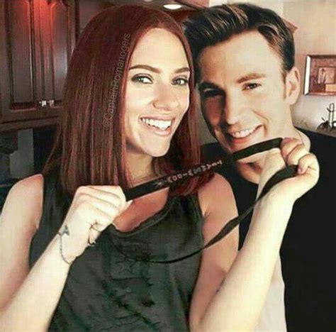 on set of captain america the winter soldier with scarlett and chrissy romanogers marvel