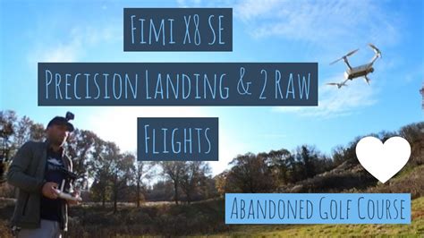 fimi  se precision landing handcatch  raw flights youtube