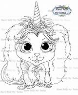 Besties Pages Unicorn Coloring Digi Tm Magical Xo Maddy Enchanted Stamp Instant Dolls Mybestiesshop sketch template