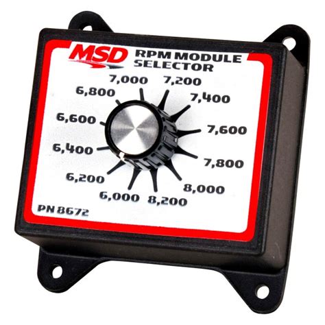 msd    rpm module selector switch
