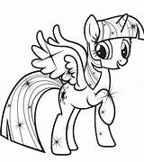 Twilight Alicorn Getcolorings Did sketch template