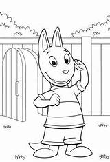 Coloring Pages Nick Jr Kids Backyardigans Printable Games sketch template