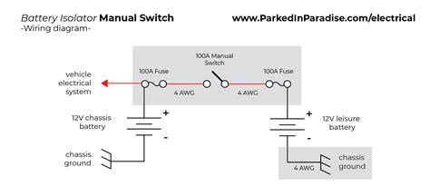 battery isolator wiring diagram cadicians blog
