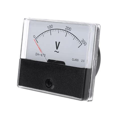 ac   analog panel meter voltmeter dh  voltage gauge panel volt meter shopee philippines