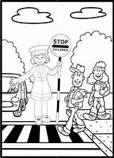 Light Stop Coloring Colouring Safety Road Getdrawings Drawing Printable sketch template
