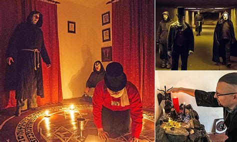 inside a dark harlequin satanic ritual in prague daily mail online