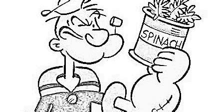 popeye coloring pages coloring pages