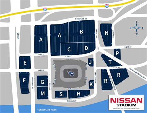 nissan stadium parking guide deals maps tips spg
