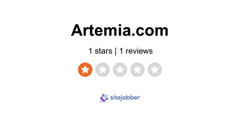 Artemia Reviews 1 Review Of Sitejabber