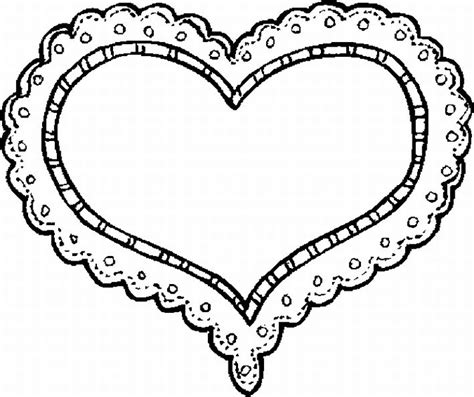 valentines colouring pages