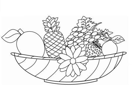 printable fruit coloring pages  kids