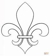 Fleur Lis Drawing Coloring Draw Step Pages Tutorials Lys Printable Line Lilie Kids Supercoloring Zeichnen Spirale Outline Fluer Beginners Gras sketch template
