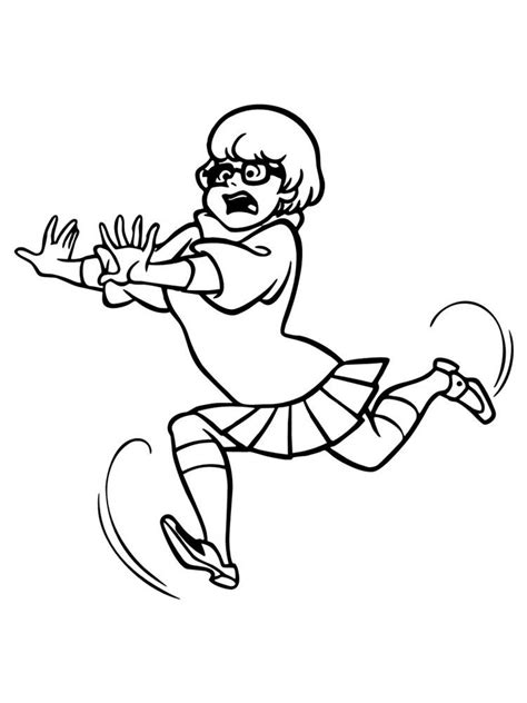 Cute Scooby Doo Cartoon Coloring Pages Scooby Doo