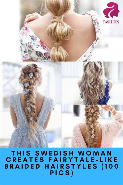 This Swedish Woman Creates Stunning Braided Hairstyles And Teaches You