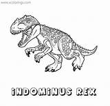Indominus Xcolorings 486px sketch template