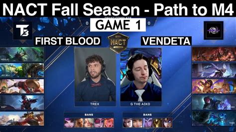 game  vendetta  team  blood nact fall season path