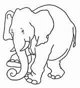 Elephant Coloring Pages Stomp Funny Elefant Trees Their Happily Jump Down They So Clipartqueen Longing Walking Then Under People sketch template