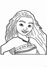 Pages Moana Coloringpagesonly sketch template