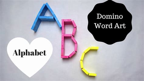 domino alphabet youtube