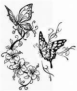 Papillons Coloriage Papillon Tatouage Schmetterling Schmetterlinge Vlinders Arabesque Mandala Colorir Coloriages Ausmalbilder Volwassenen Erwachsene Borboletas Farfalle Kleurplaten Adulti Kleurplaat Adultes sketch template
