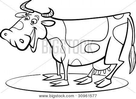 coloring page illustration  funny farm  poster