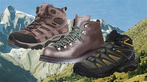 hiking boots shoes  men   salomon merrell danner