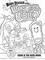 Coloring Bible Cover Pages Buck Denver Volume Whatsinthebible Book Friends Asks Dvd Kids Printable Colouring Whats Creation Activity Sheets sketch template