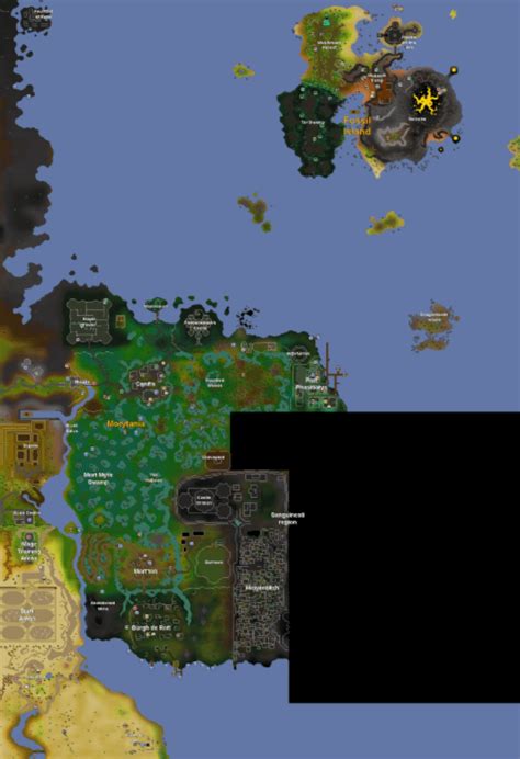 barge   fossil island   map doesnt  exist rscape