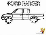Ford Truck Coloring Pages Ranger Clipart Raptor 4x4 Yescoloring Sheet Pickup Sheets Clip Cliparts Kids Chevy Dodge American Mud Monster sketch template